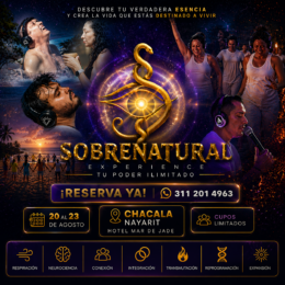 Retreat | Sea of Jade | SOBRENATURAL EXPERIENCE:  Retiro Inmersivo de Transformación y Reprogramación Humana (4 Días)1