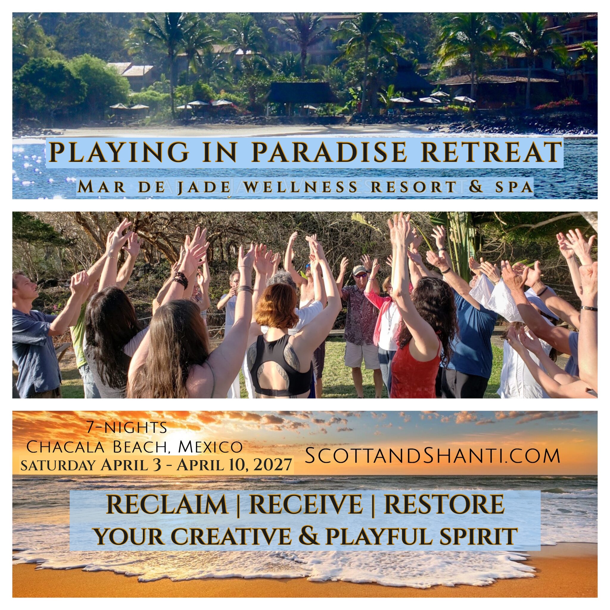 Retreat | Sea of Jade | Playing in Paradise